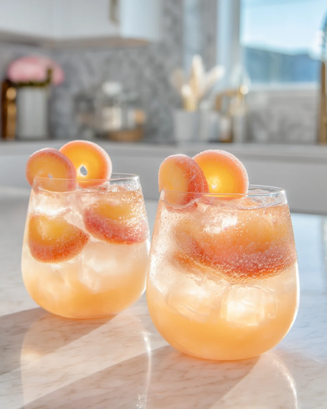Malibu Peach Nectarine Cocktail