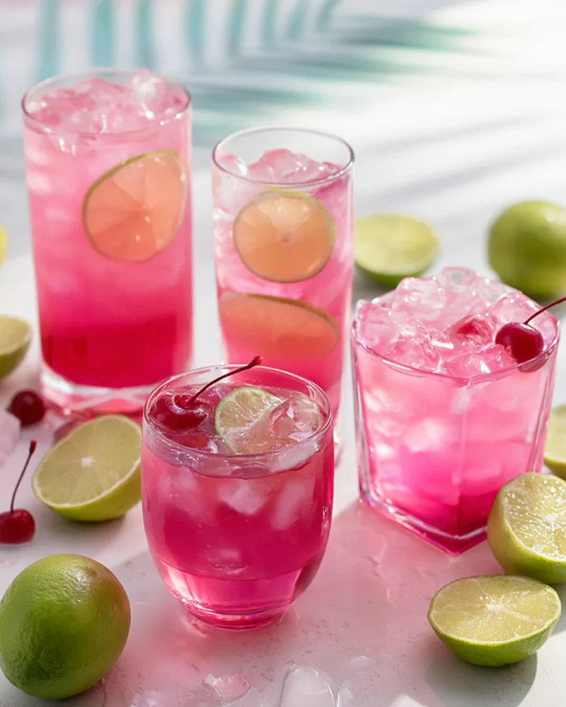 Cherry Vodka Limeade Punch Recipe