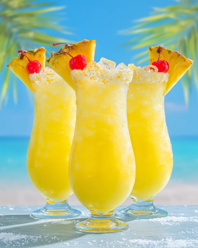 Yellow Colada cocktail