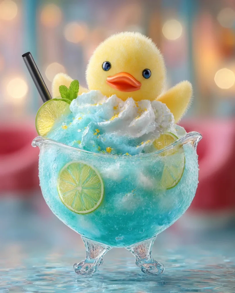 Rubber Ducky Bathtub Cocktail
