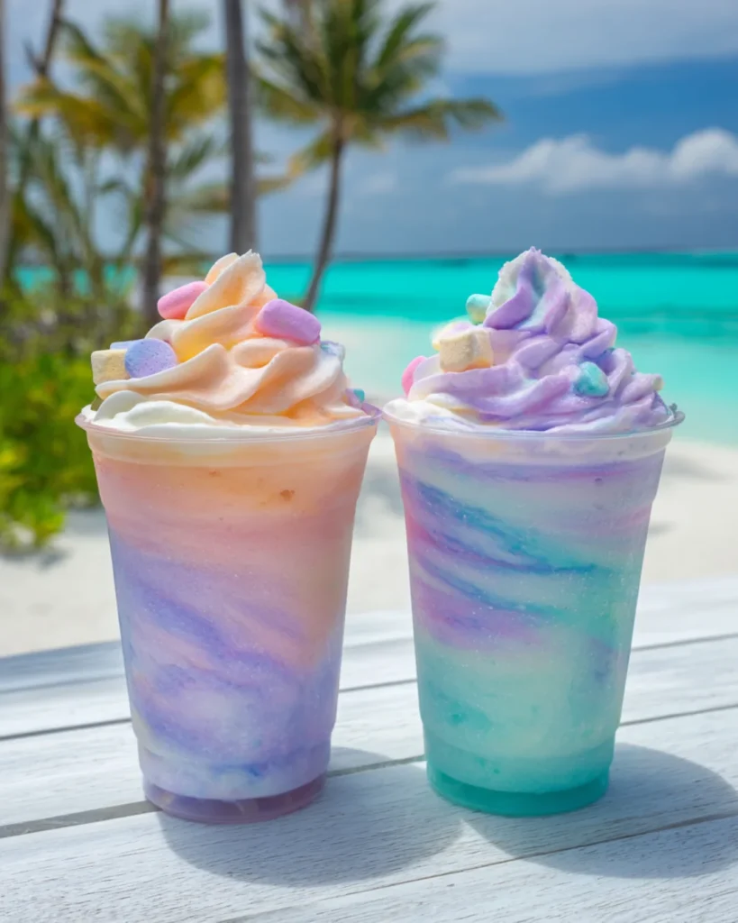 Galaxy Grape Mirage frozen boozy beverage