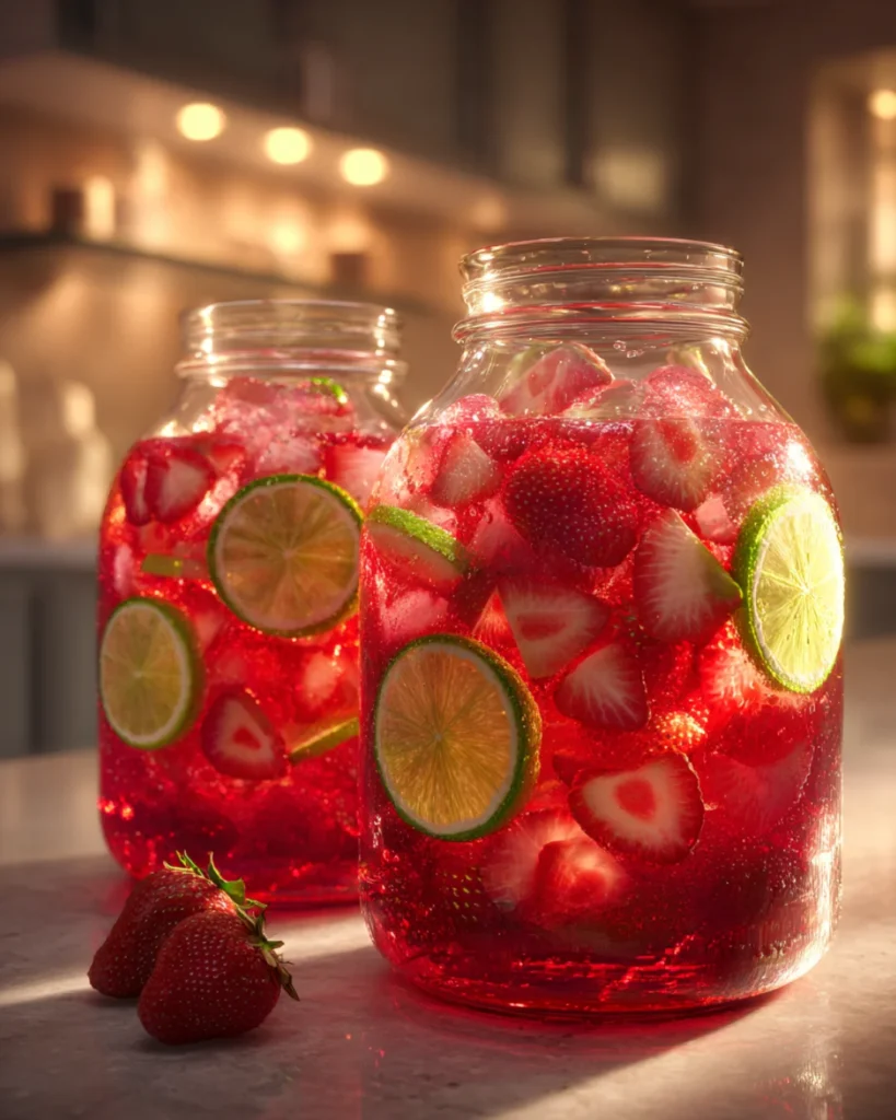 Strawberry Margarita by the Gallon