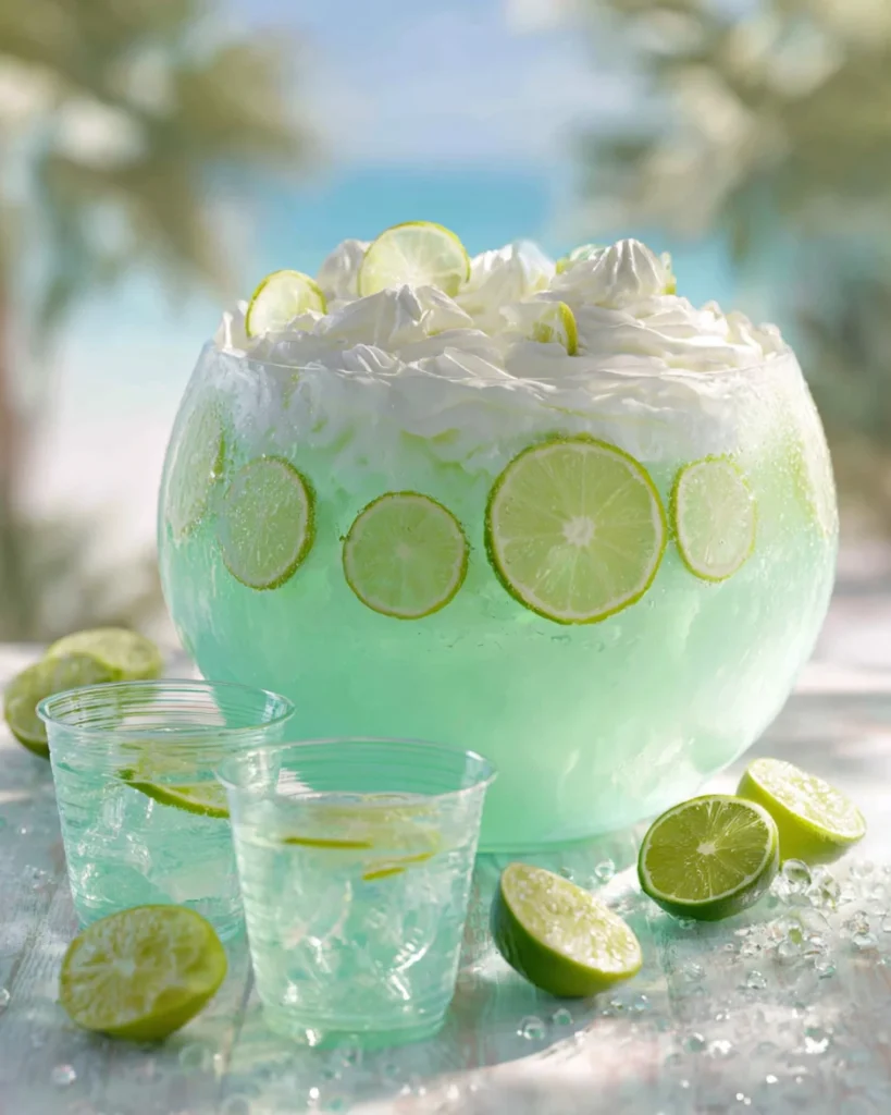 Key Lime Colada Punch