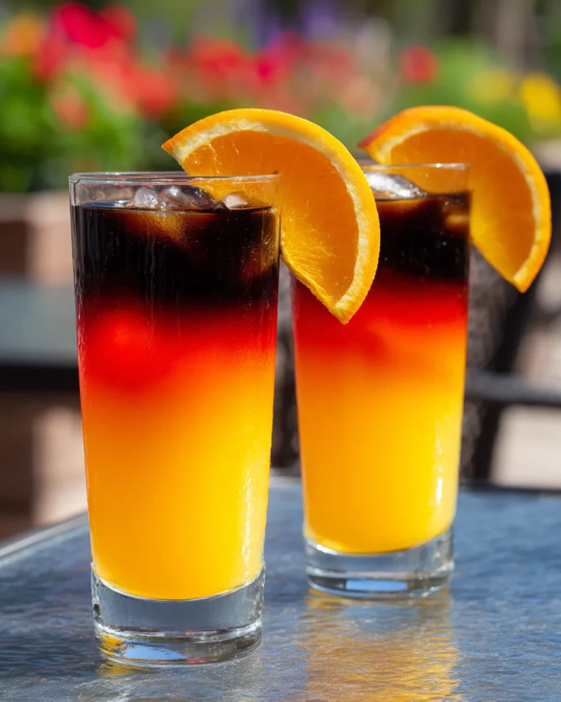 Black Magic Screwdriver Cocktail