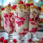 Refreshing Raspberry Cheesecake Freakshake