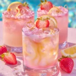 Strawberry Lemonade Whiskey Sour
