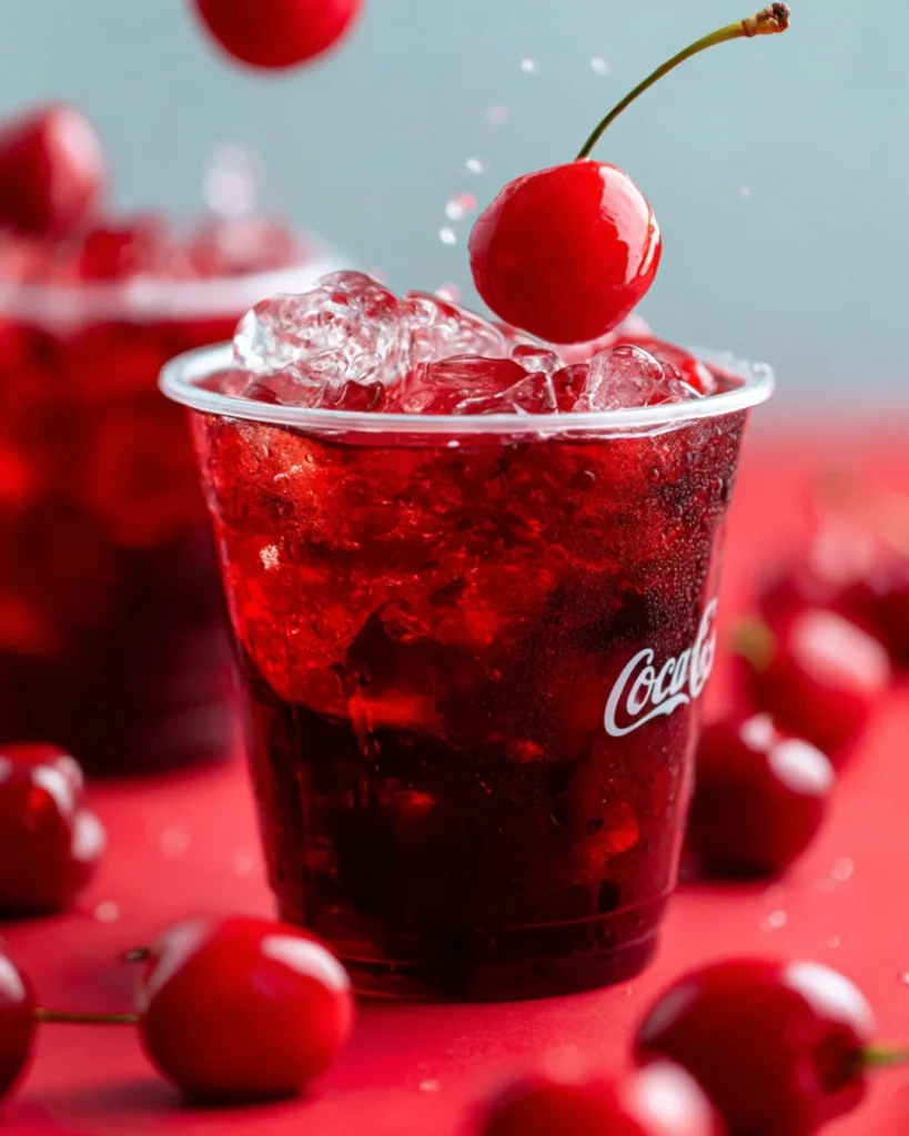 Rum and Cherry Coke Jello Shots