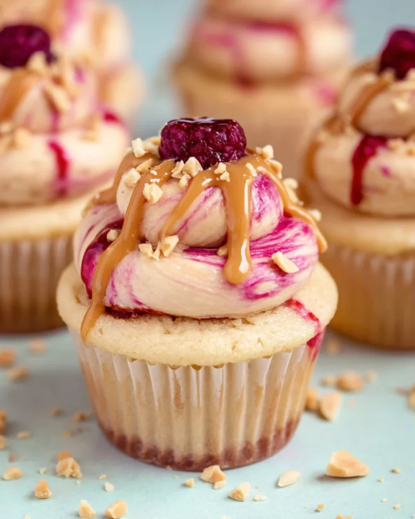 PB&J Cupcakes