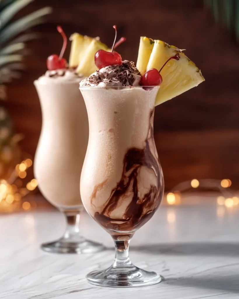 Chocolate Piña Colada