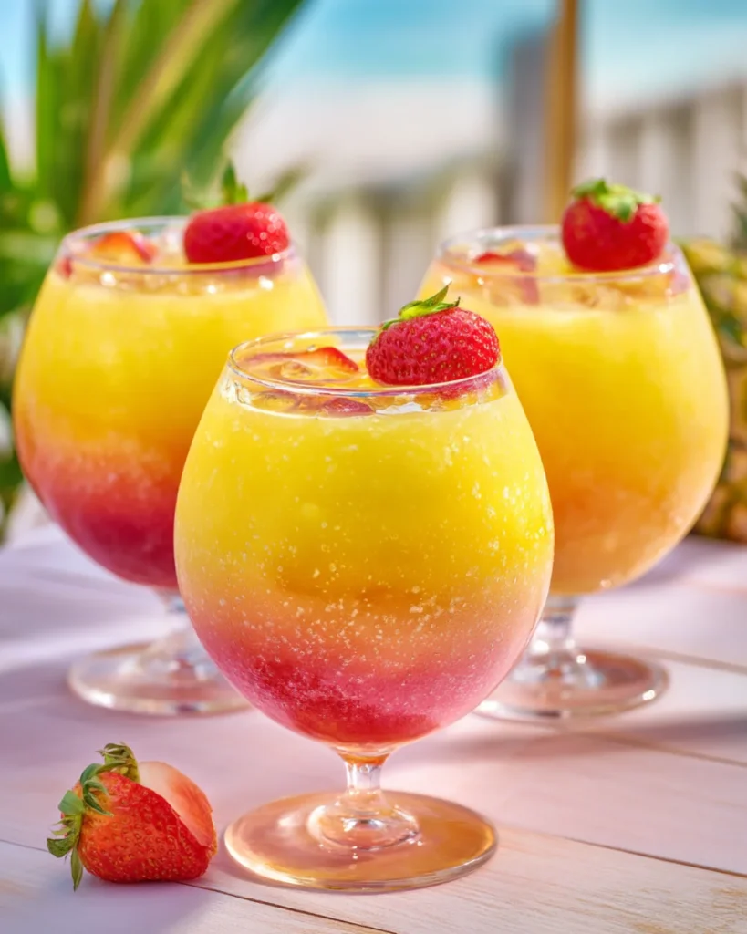 Pineapple Upside Down Cake Daiquiri
