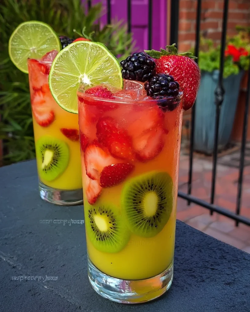 Tropical Juice Cocktail