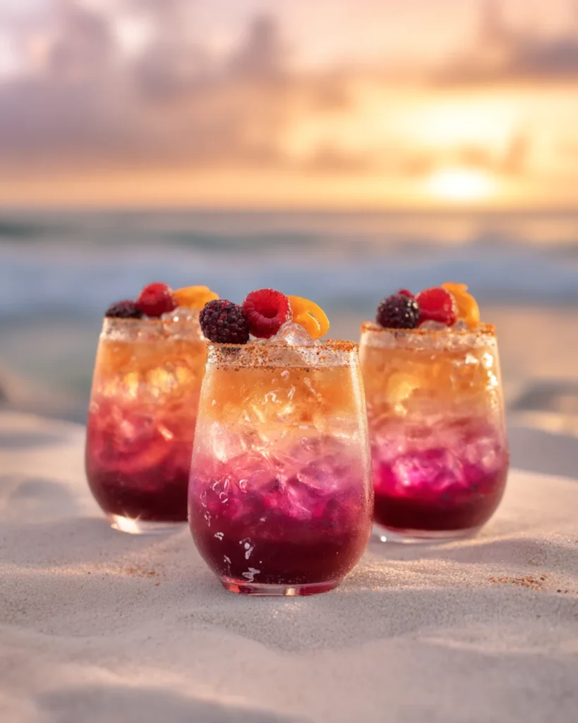 Hot Mess Sunset Cocktail
