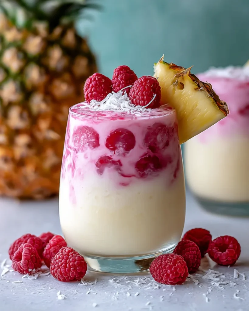 Raspberry Colada Twist