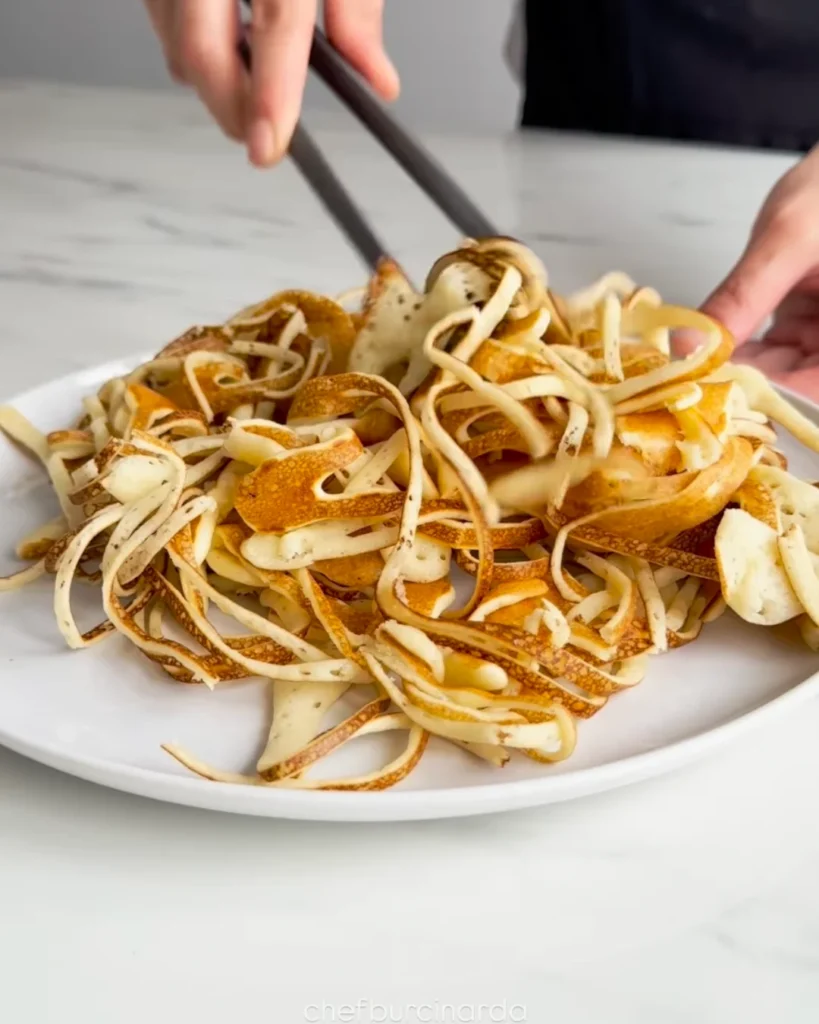 Spaghetti Crepes
