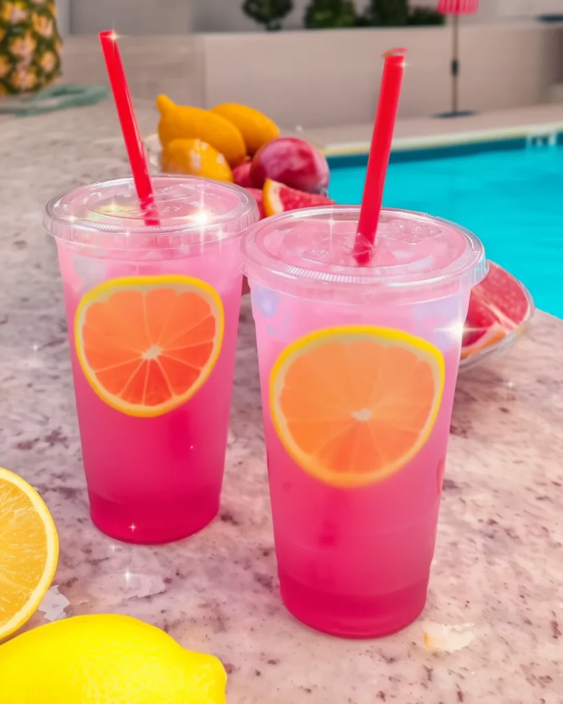 Pineapple Dragon Fruit Lemonade Lemon Drop Martini