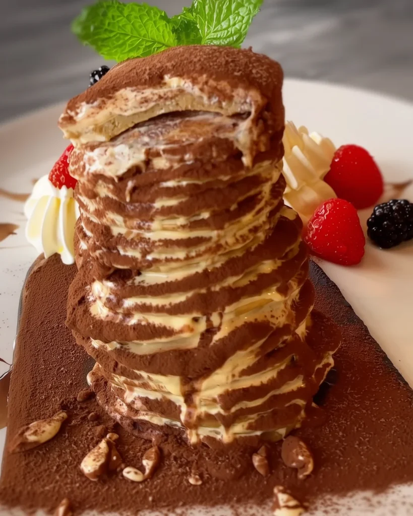 Tiramisu Pancakes