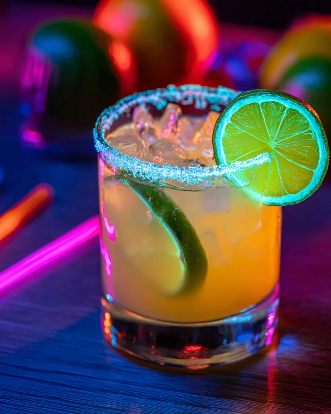 Glowing Neon Margarita