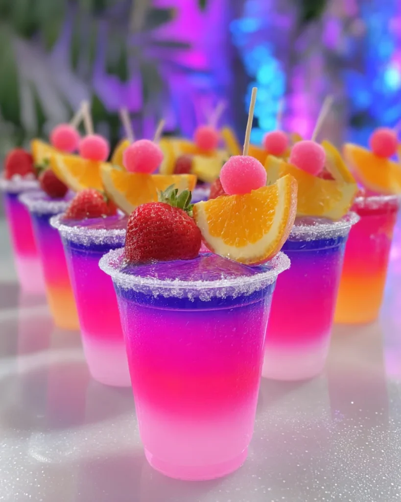 Jamaican Me Crazy Jello Shots