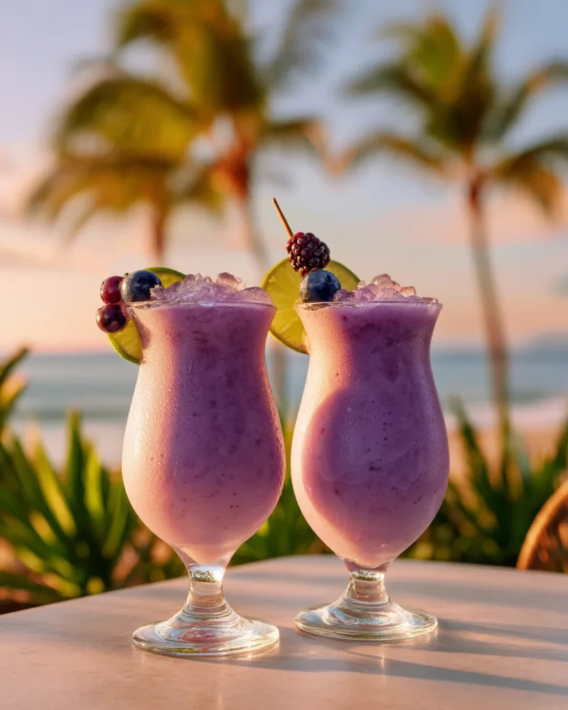 Purple Piña Cocktail