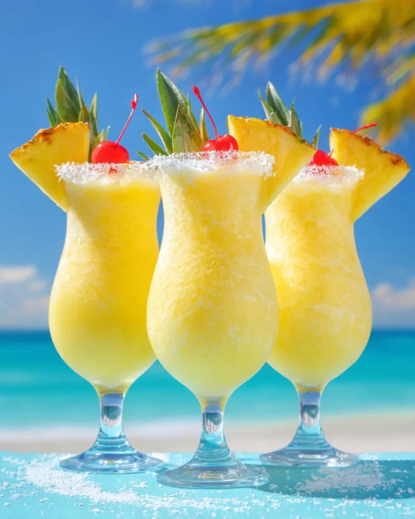 Yellow Colada cocktail