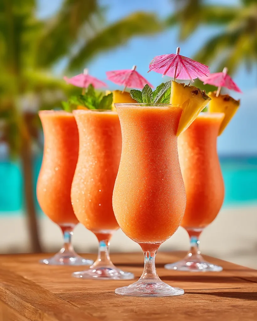 Papaya Piña Colada