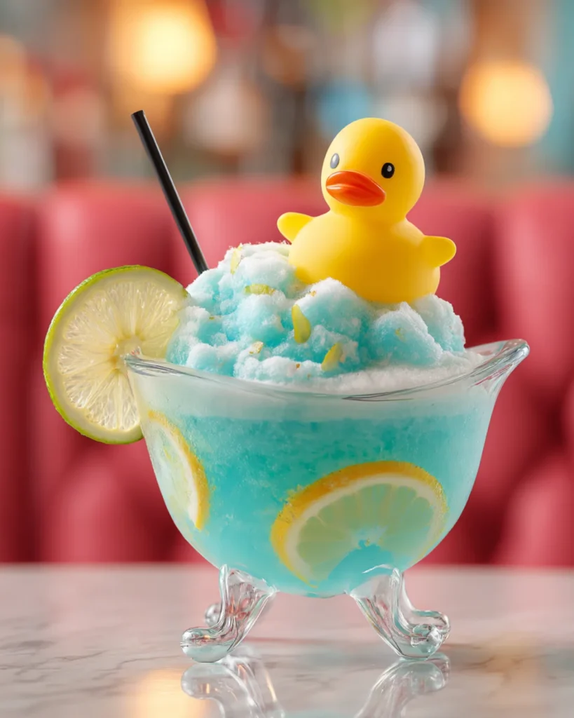 Rubber Ducky Bathtub Cocktail