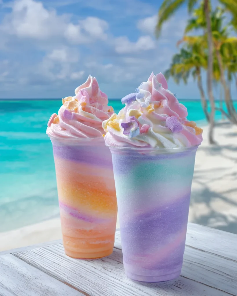 Galaxy Grape Mirage frozen boozy beverage