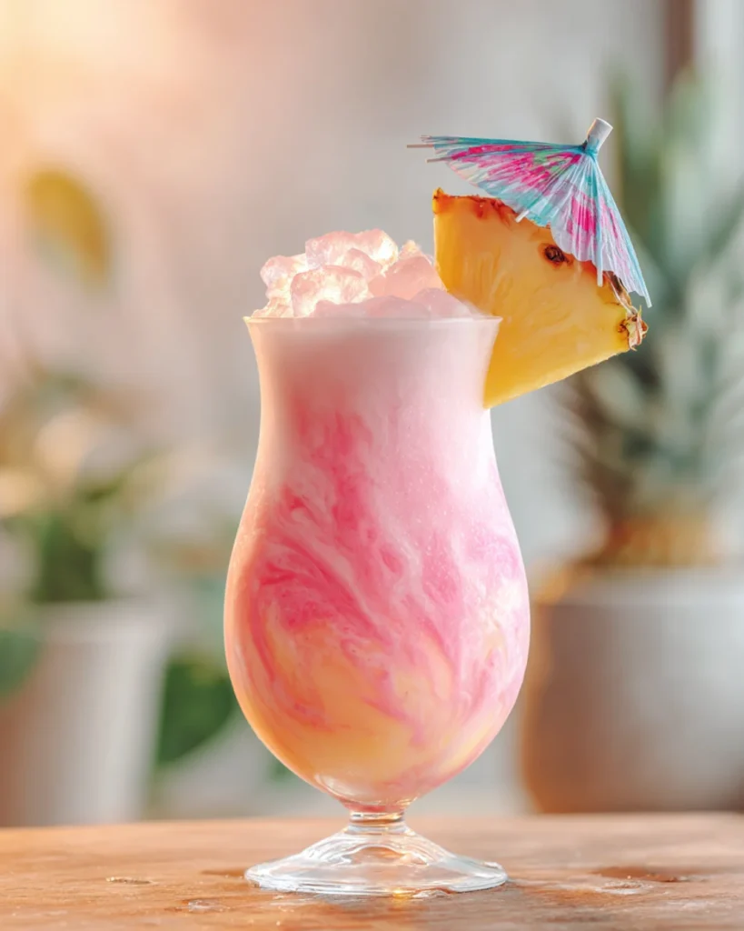 Triple Strawberry Chill cocktail
