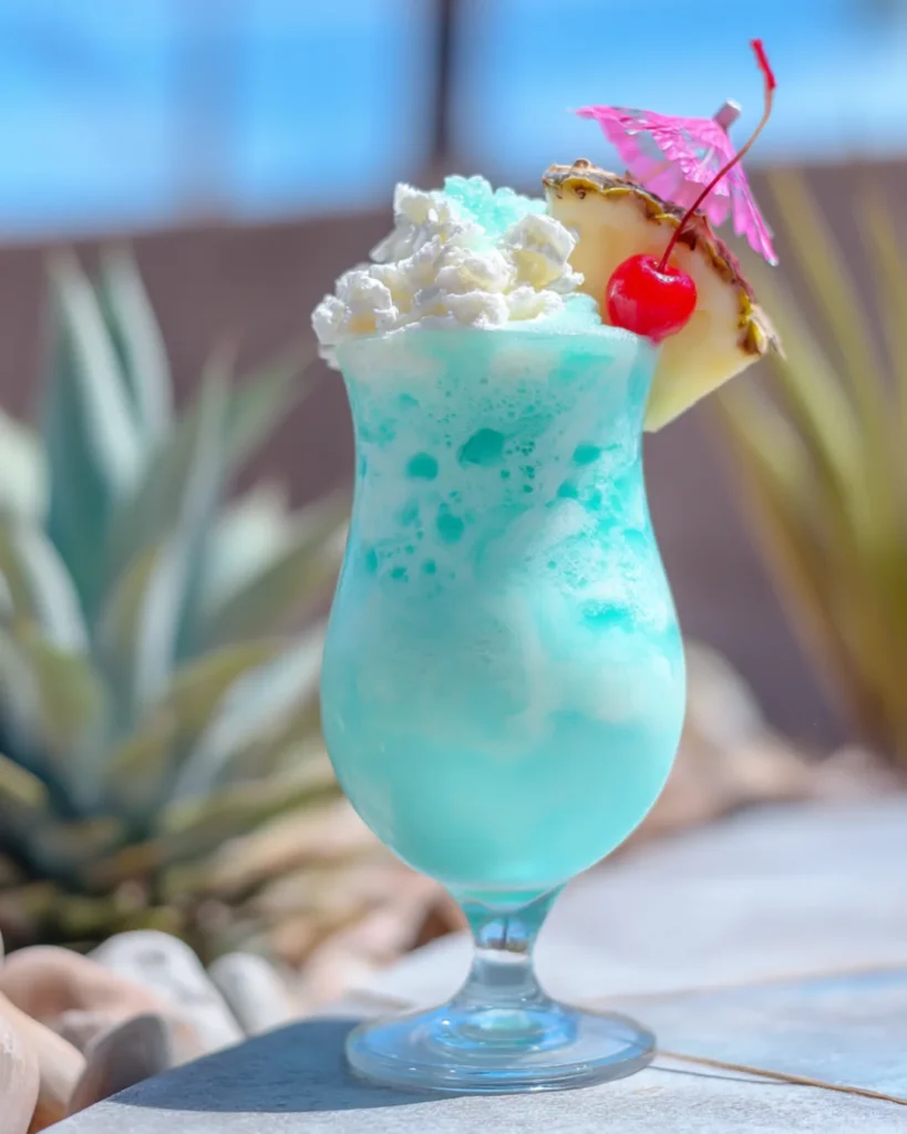 Ocean Blue Piña Colada