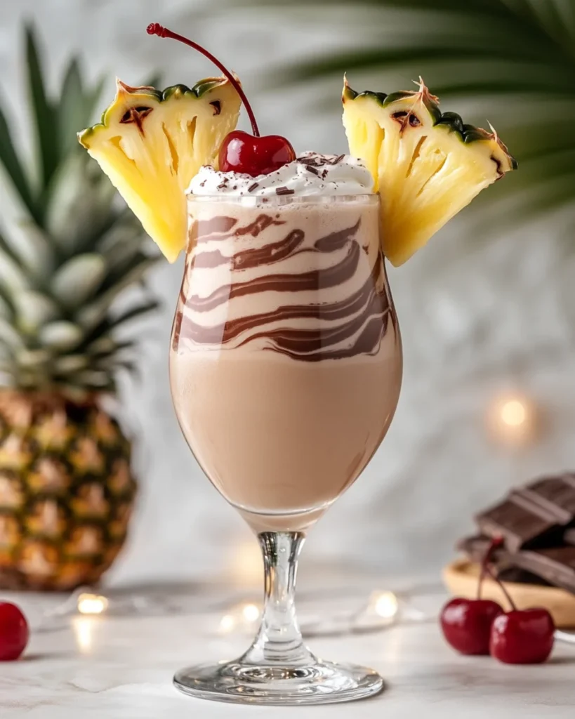Chocolate Piña Colada