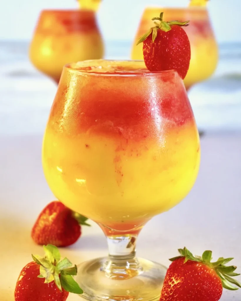 Pineapple Upside Down Cake Daiquiri