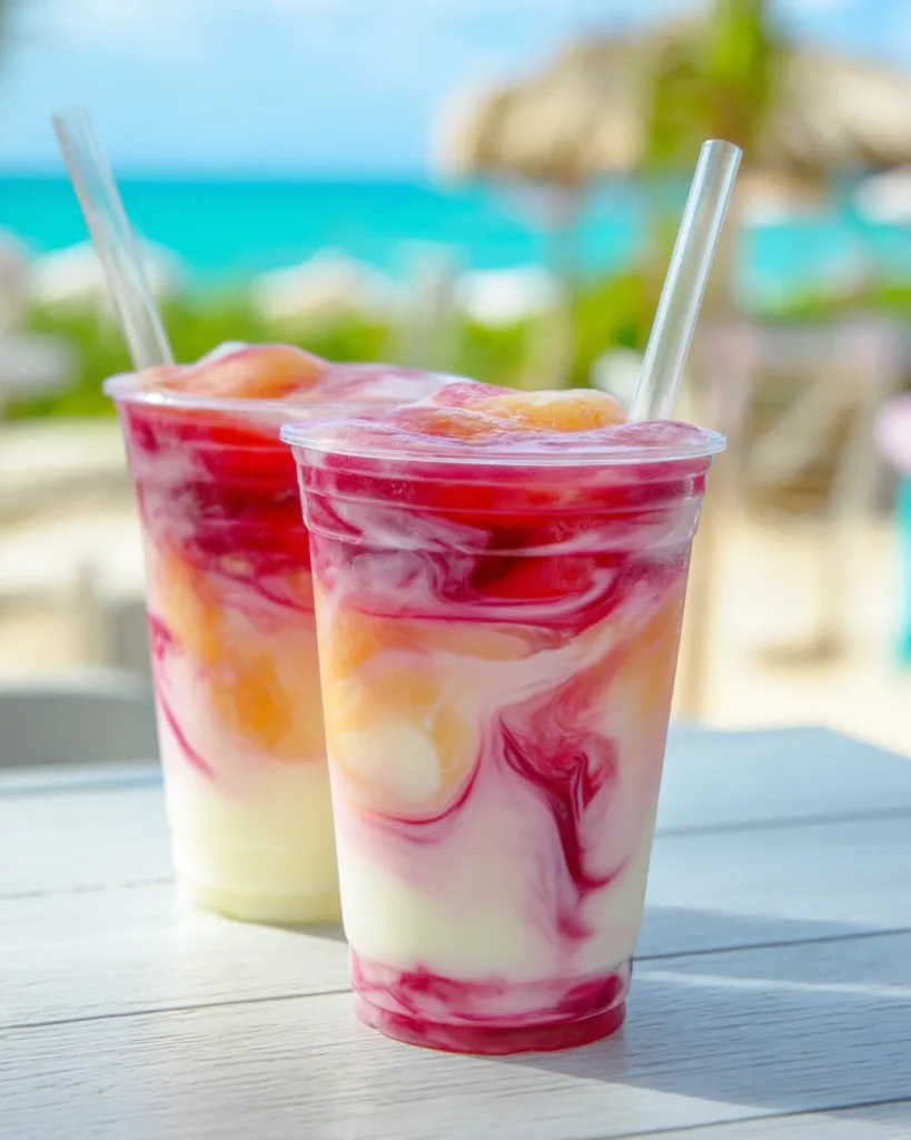 Miami Vice cocktail