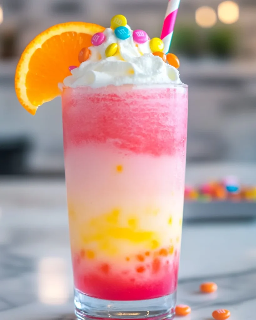 Tropical Candy Crush cocktail