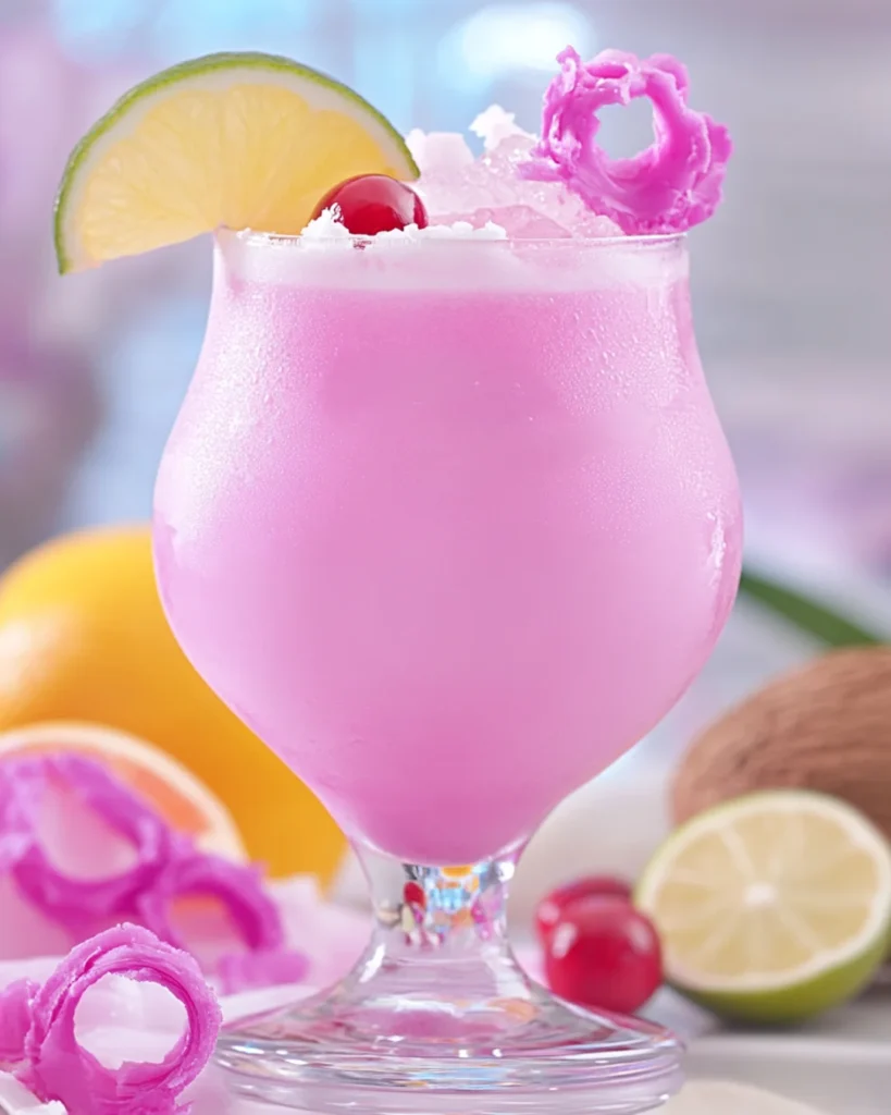 Hot Pink Barbie Drink