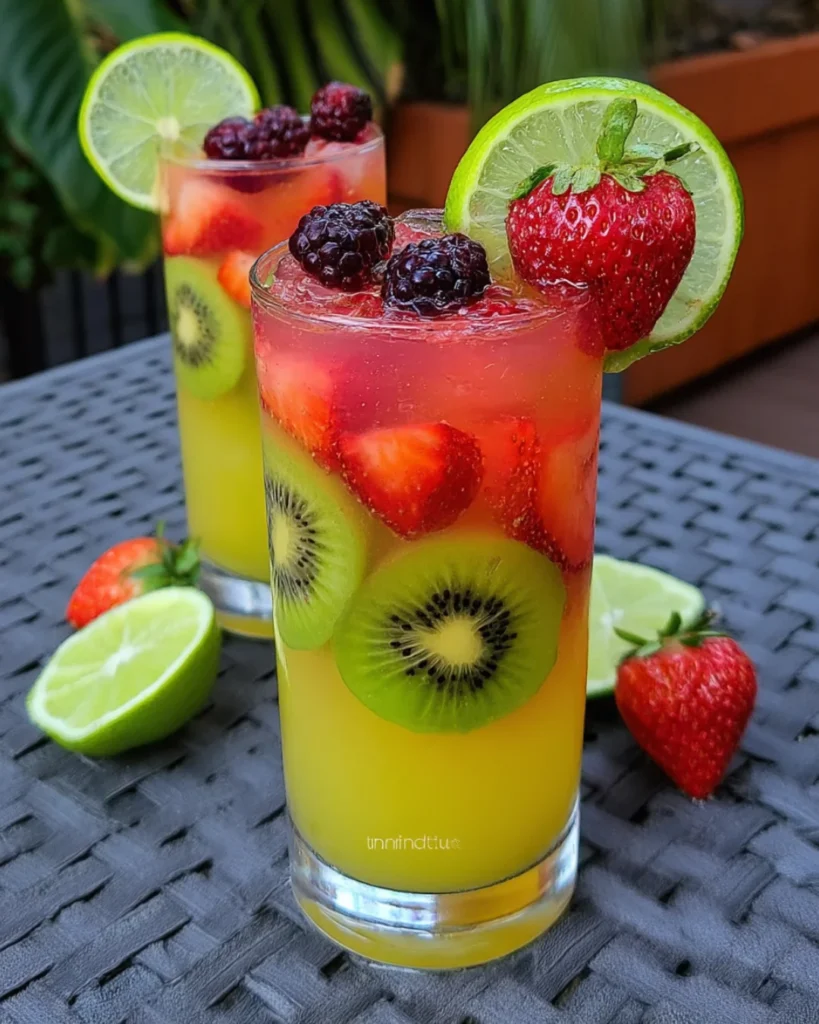 Tropical Juice Cocktail