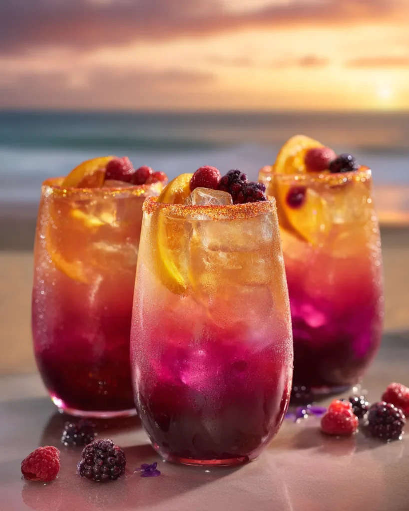 Hot Mess Sunset Cocktail