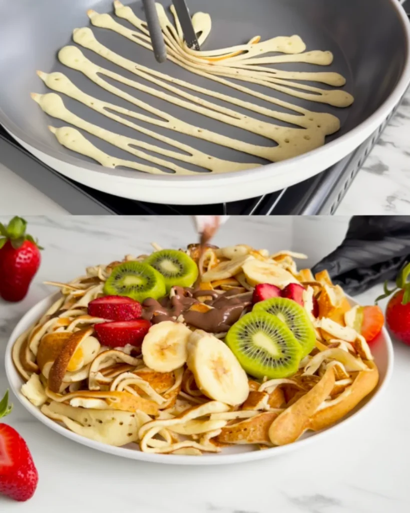 Spaghetti Crepes