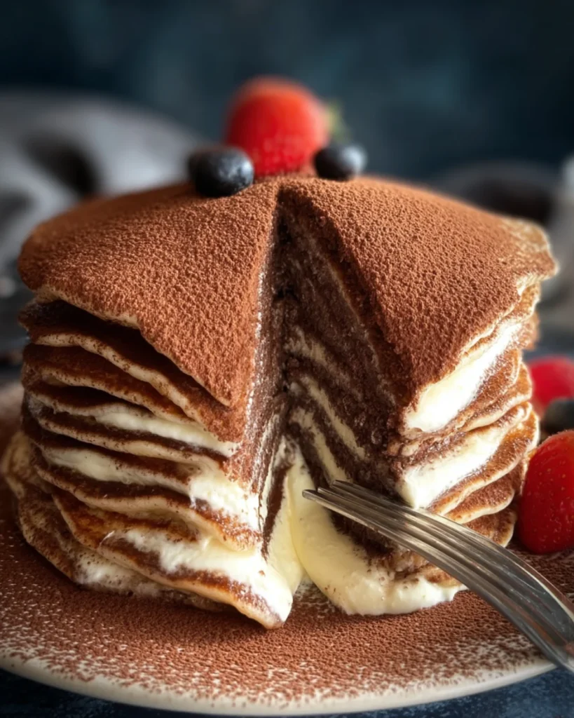 Tiramisu Pancakes
