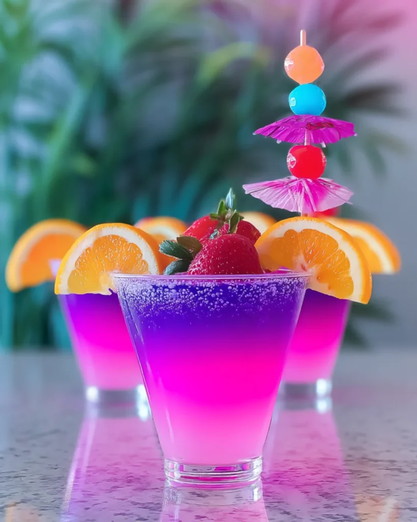 Jamaican Me Crazy Jello Shots
