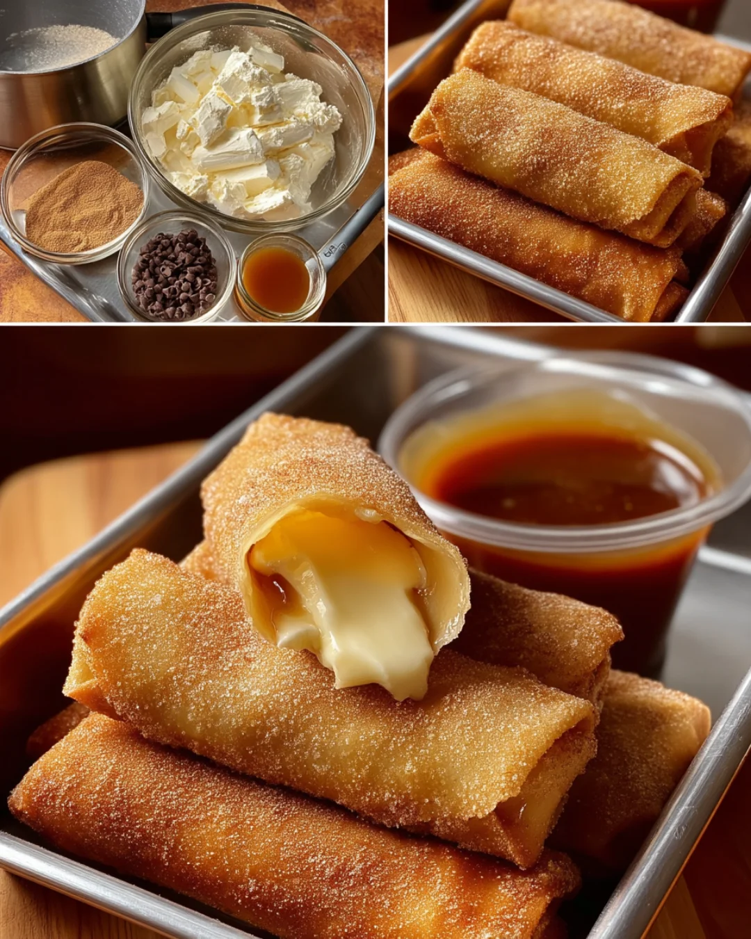 Cheesecake Egg Rolls