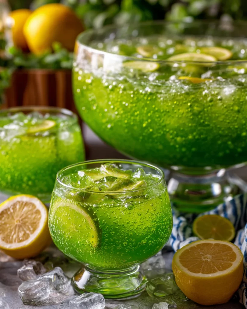Green Party Punch recipe
