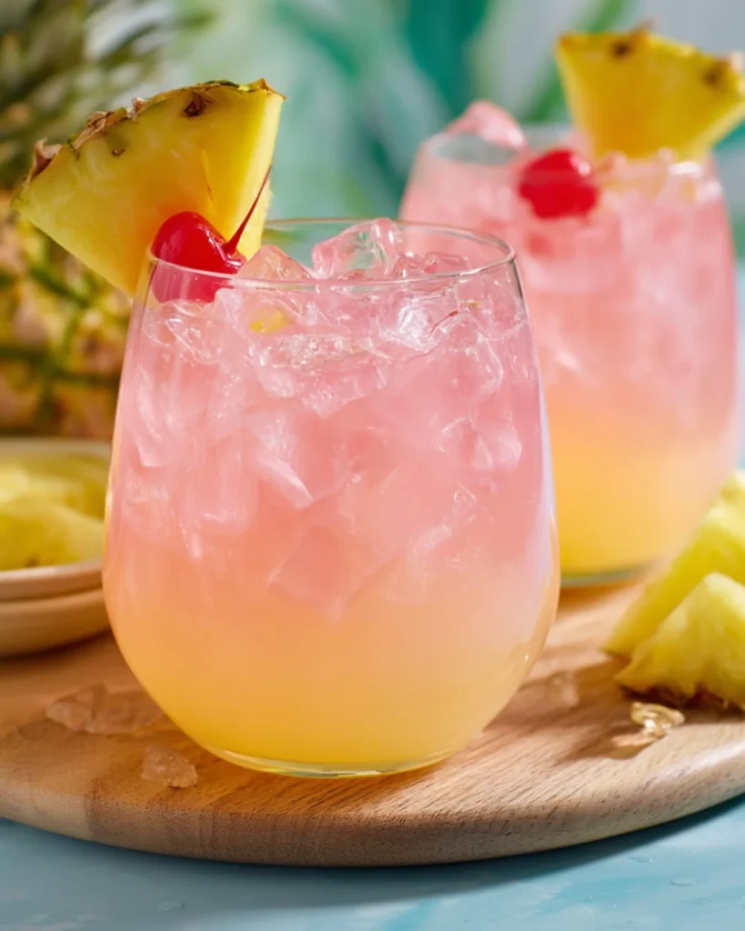 Pink Piña Colada Party Punch