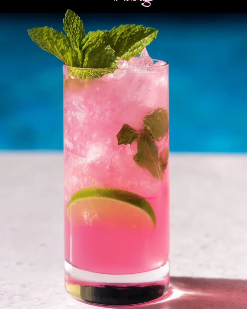 Pink Coconut Mojito