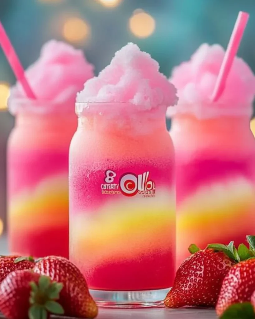 Cotton Candy Swirl Cocktail