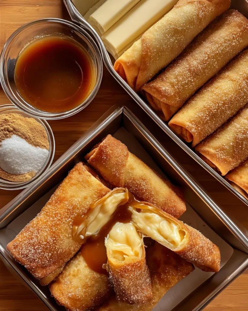 Cheesecake Egg Rolls
