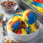 Homemade Superman Ice Cream