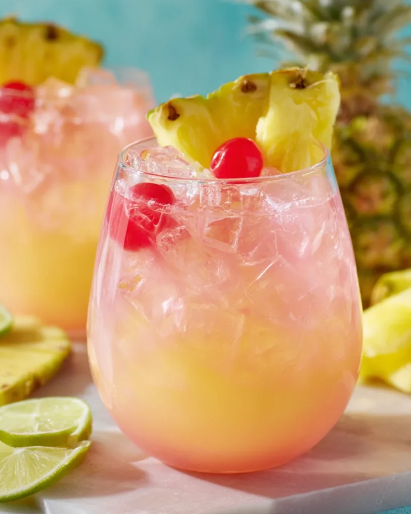 Pink Piña Colada Party Punch