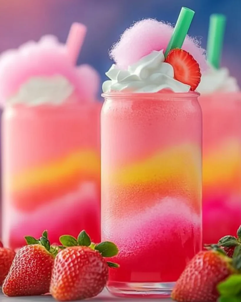 Cotton Candy Swirl Cocktail