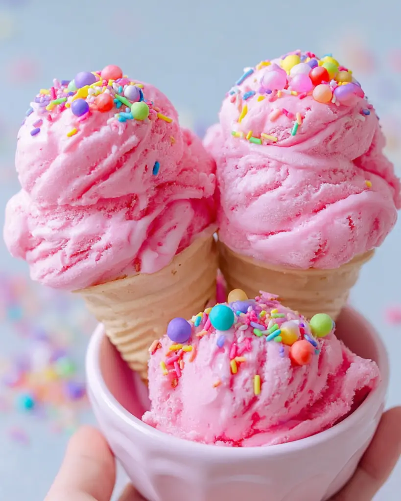 Bubblegum ice cream recipe