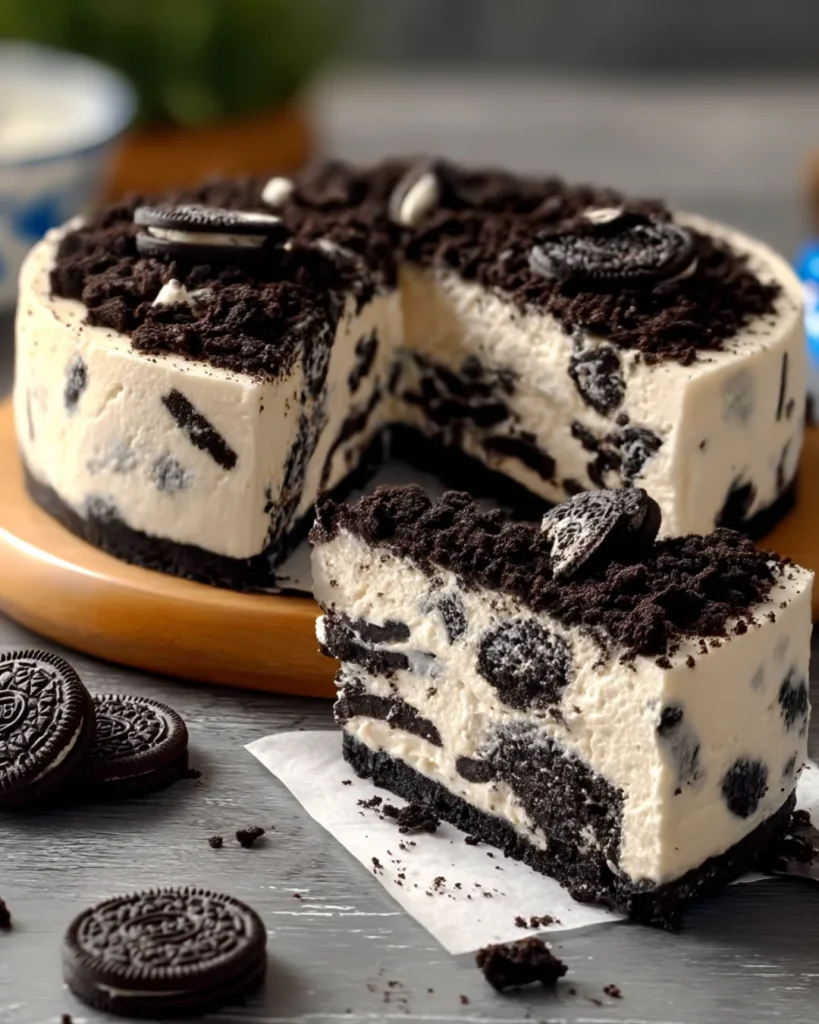 Oreo Ice Cream Cake